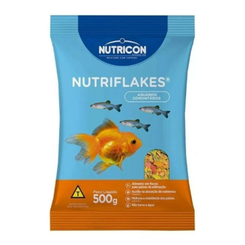 Ração Nutricon - Nutriflakes 500g