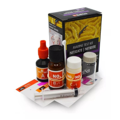 Teste Red Sea Marine Test Kit Nitrite/Nitrate ( NO2/NO3 ) - 50/50 testes