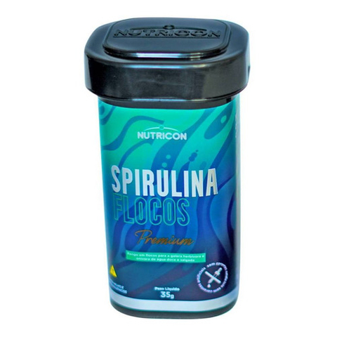 Ração Nutricon Spirulina Flakes 35g
