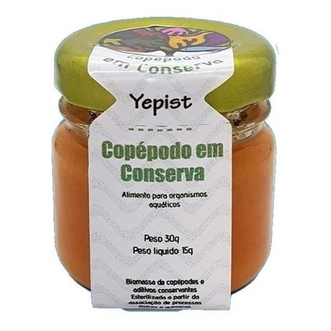 Alimento para Peixes Yepist Premium Copépodo em Conserva 15g