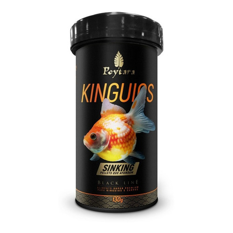 Ração Poytara Black Line Kinguio Sinking 130g