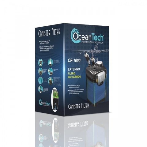 Filtro Canister Ocean Tech CF 1000 - 220V - 1000 L/h