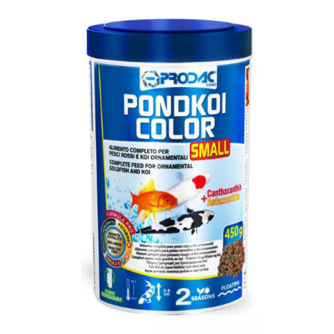 Ração Prodac Pondkoi Color Small 450g