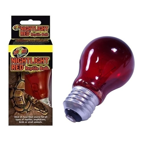 Zoomed Lâmpada Nigthtlight Red Reptile Bulb NR-100 - 100w