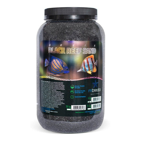 Areia Black Reef Sand - 6KG - Mbreda