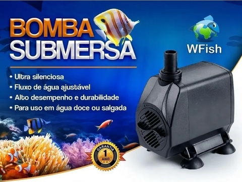 Bomba Submersa WF-2000 WFISH 2000L/H 127V