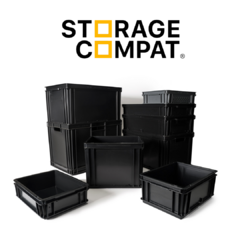 Kit contenedor ATHENA 6422A Con 1 TAPA Negro - Storage Compat