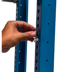 Estantería Industrial Uninorm Color Azul - Storage Compat