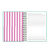 Caderno A4 - Flori - 180 Folhas - Piece of paper | Papelaria fina