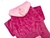 Agasalho em fleece estrelinhas rosa com nome do pet - comprar online