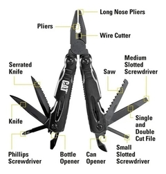 PINZA MULTIUSO CATERPILLAR 13 EN 1 - comprar online