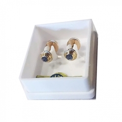 AROS ABRIDORES 18KT CON TIC LAMINADO CON CUBIC BLANCO - comprar online