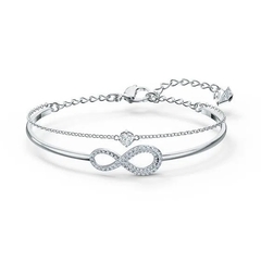 SWAROVSKI PULSERA INFINITY BLANCO