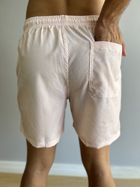 Short Boxer Estampado Salmão 9177 - Ogochi - Kamarim Patos