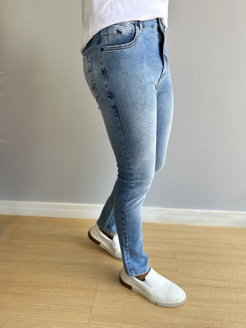 Calça Jeans Super Skinny Jeans Claro 3011 - Acostamento