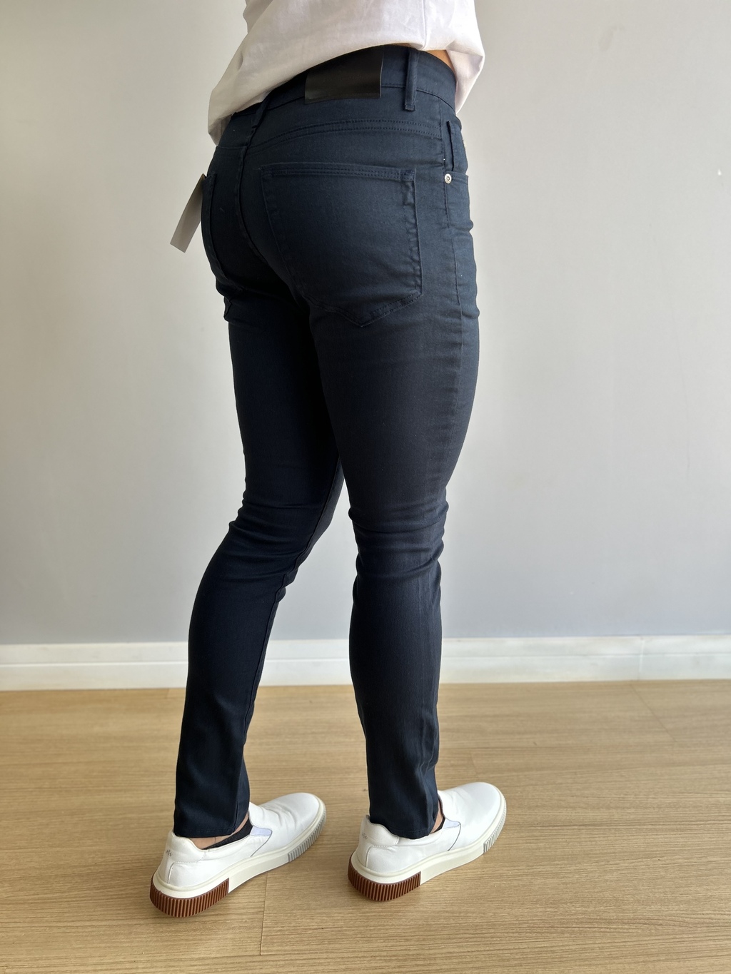 Calça Sarja Azul Marinho Skinny 3009 - Acostamento na internet