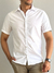 Camisa Elastano Manga Curta Branca 1010 - Acostamento