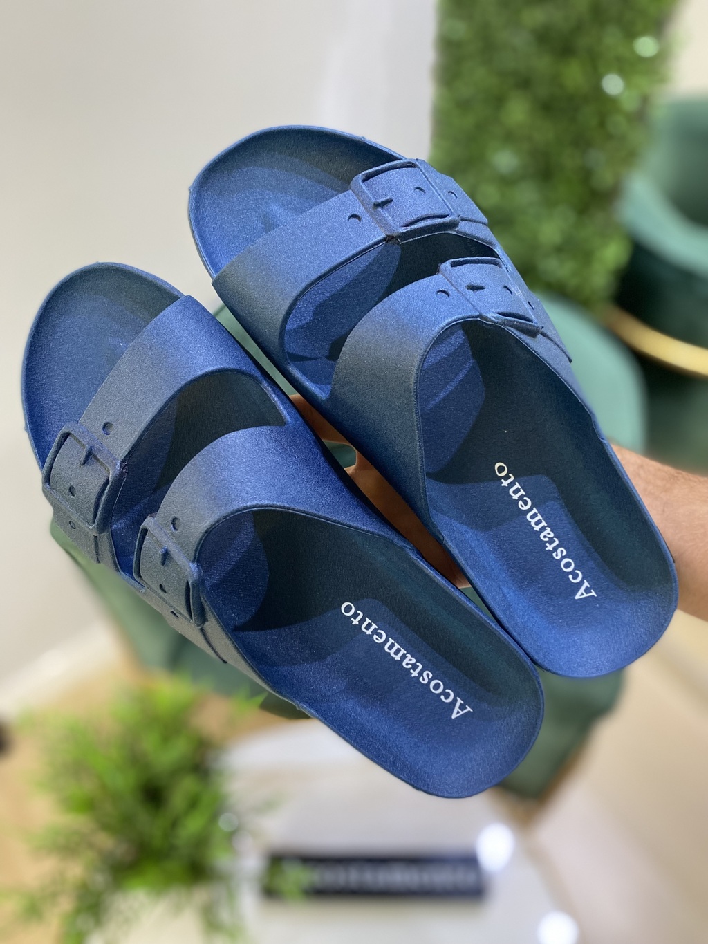 Sandália Birken Azul - Acostamento - comprar online