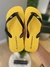 Chinelo Amarelo com Preto - Acostamento