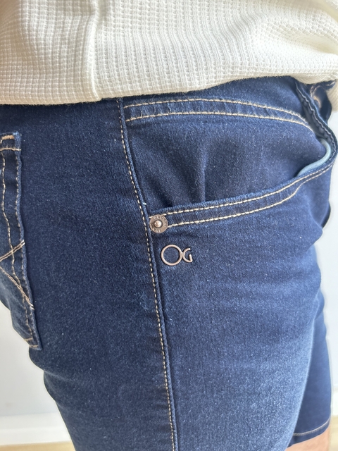 Bermuda Jeans Escura Concept 3106 - Ogochi - Kamarim Patos