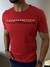 Camiseta Assinatura Bordada Vermelho Hibisco - Acostamento