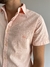 Imagem do Camisa Wash Slim Manga Curta Rosa Quartzo - Acostamento