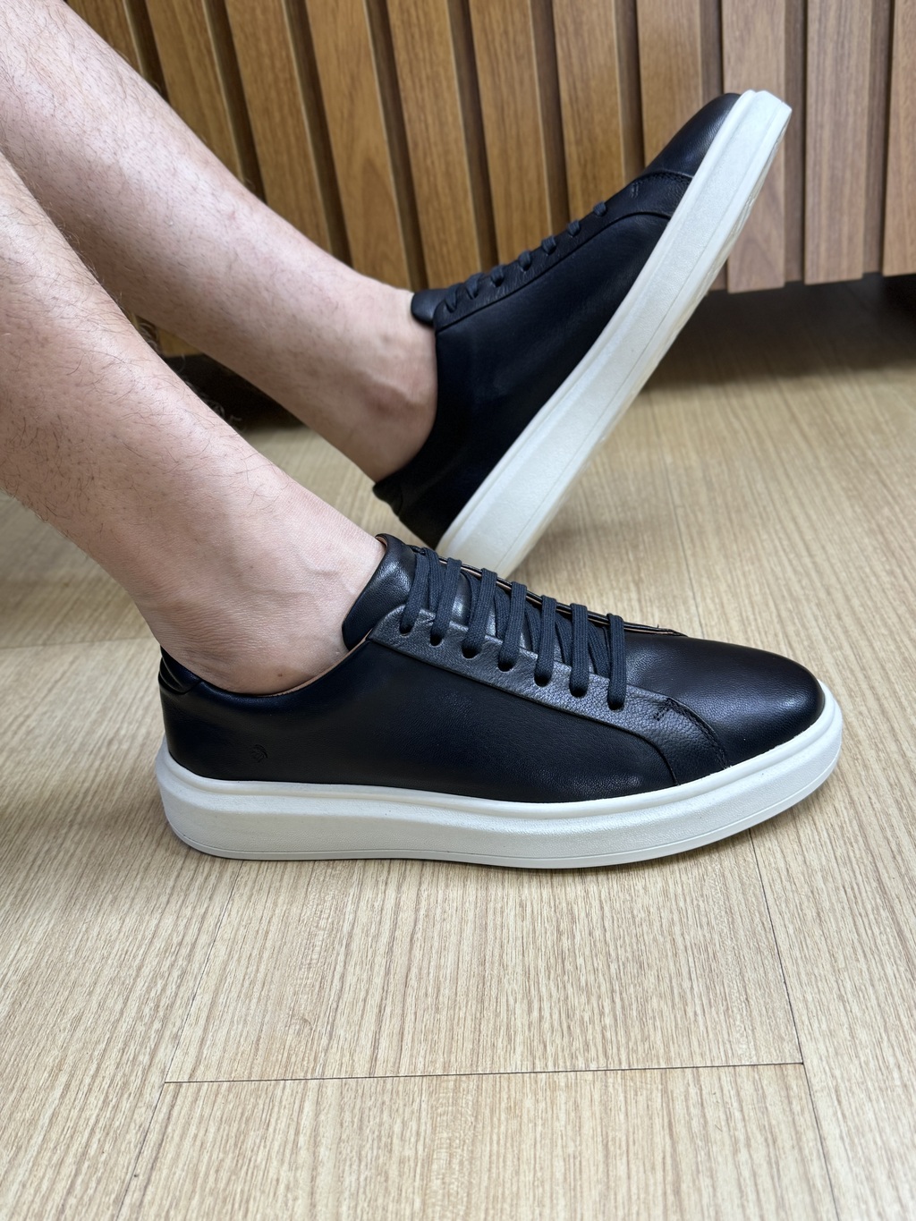 Tenis Sneaker Lucca Preto 16022 - Conquest - Kamarim Patos