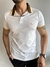 Camiseta Gola Polo Elastano Off White 4042 - Acostamento