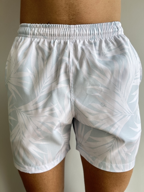 Imagem do Short Boxer Essencial Branco Estampado 9004 - Ogochi