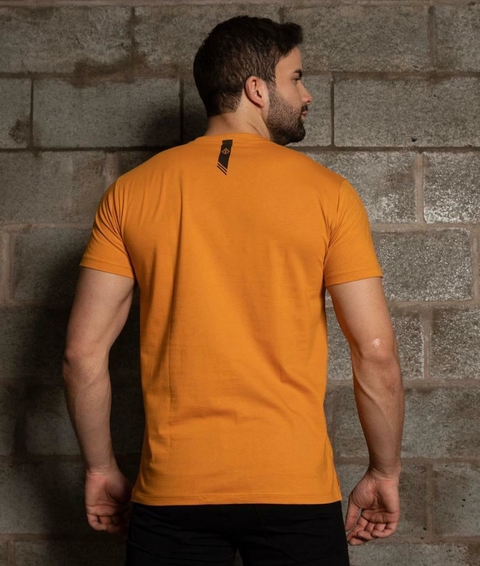 Camiseta Longline Suede Marrom - Bold - Kamarim Patos