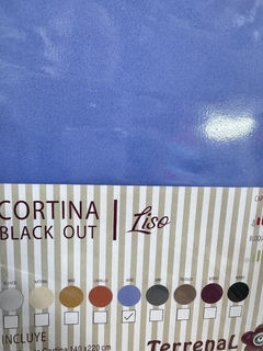 juego cortina de black out textil 70 por ciento pscuridad