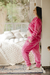 Pijama feminino inverno fleece