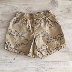 Short de gabardina verde "Anteojos" Carter's - 9M - comprar online