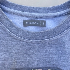 Buzo gris con lentejuelas doble vista Mimo - 8A - Comunidad Vestireta