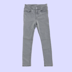 Pantalon de jean elastizado skinny con cintura ajustable gris claro &Denim - 10-11A