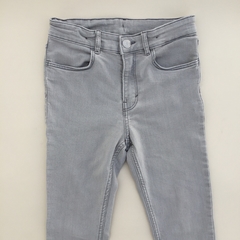 Pantalon de jean elastizado skinny con cintura ajustable gris claro &Denim - 10-11A - comprar online
