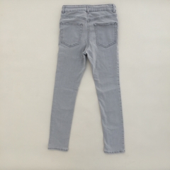 Pantalon de jean elastizado skinny con cintura ajustable gris claro &Denim - 10-11A en internet