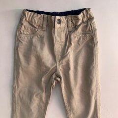 Pantalón de gabardina beige con cintura ajustable H&M - 1-2A - comprar online