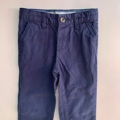 Pantalón de gabardina azul con cintura ajustable Denim Co. - 2-3A - comprar online