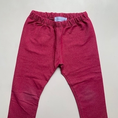 Pantalón con cintura elástica magenta con moños InésMeyer - 4A - comprar online
