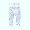 Pantalón de algodón tipo ranita blanco "Oso" Zara - 3-6M
