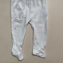 Pantalón de algodón tipo ranita blanco "Oso" Zara - 3-6M - comprar online