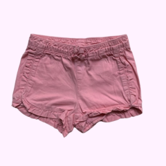 Short rosa con cintura elástica y volados Old Navy - 6-12M