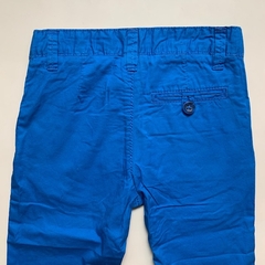 Pantalón de gabardina finito con cintura ajustable azul H&M - 2-3A en internet
