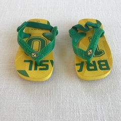 Ojotas Amarillo y verde Havaianas *NUEVO* - 19 - comprar online