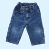 Pantalón de jean recto con cintura ajustable azul gastado Ralph Lauren - 6-12M