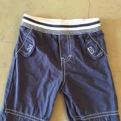 Pantalón finito azul con elástico Guess - 3-6M - comprar online