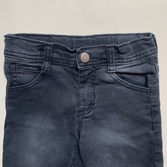 Bermuda de jean negra con cintura ajustable Mimo - 4A - comprar online