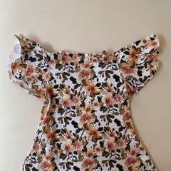 Vestido de algodón floreado con volados Mormors Design *NUEVO* - 4-5A - Comunidad Vestireta