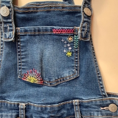 Jardinero de jean con detalles bordados Cat&Jack - 4-5A - tienda online
